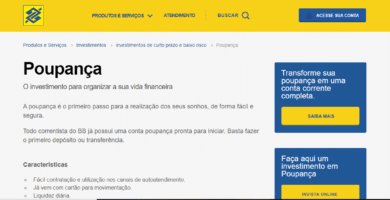 Banco Do Brasil: Consultar Saldo Conta Poupança